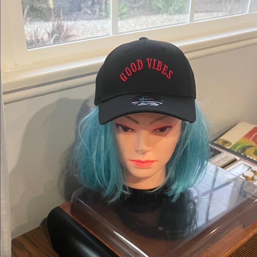 Good Vibes Black Cap!